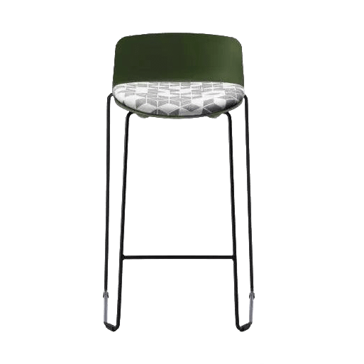 Unica Mini PP Stool with Seat Pad - 8