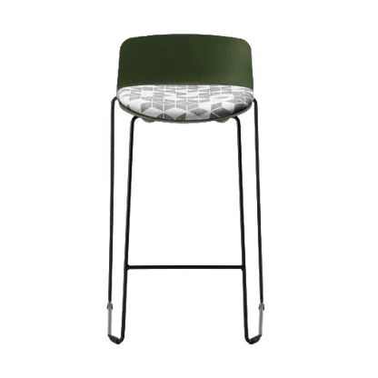 Unica Mini PP Stool with Seat Pad - 8