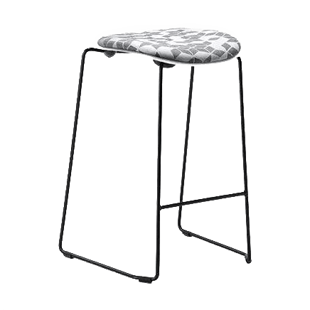Unica Mini PP Stool with Seat Pad - 5