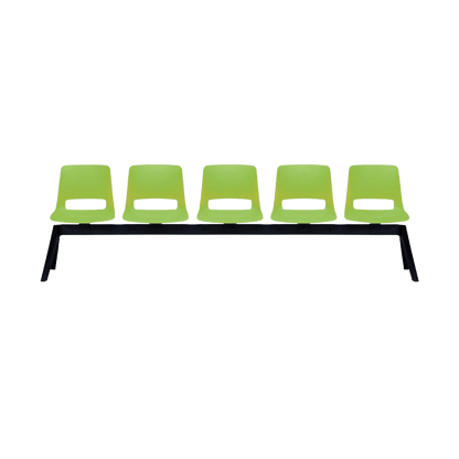 Unica PP 5 Seat Beam None / Green Moss (Unica)
