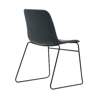 Unica Sled Fully Upholstered - 5