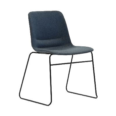 Unica Sled Fully Upholstered - 6
