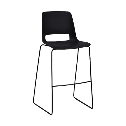 Unica Sled PP Office Stool - 1