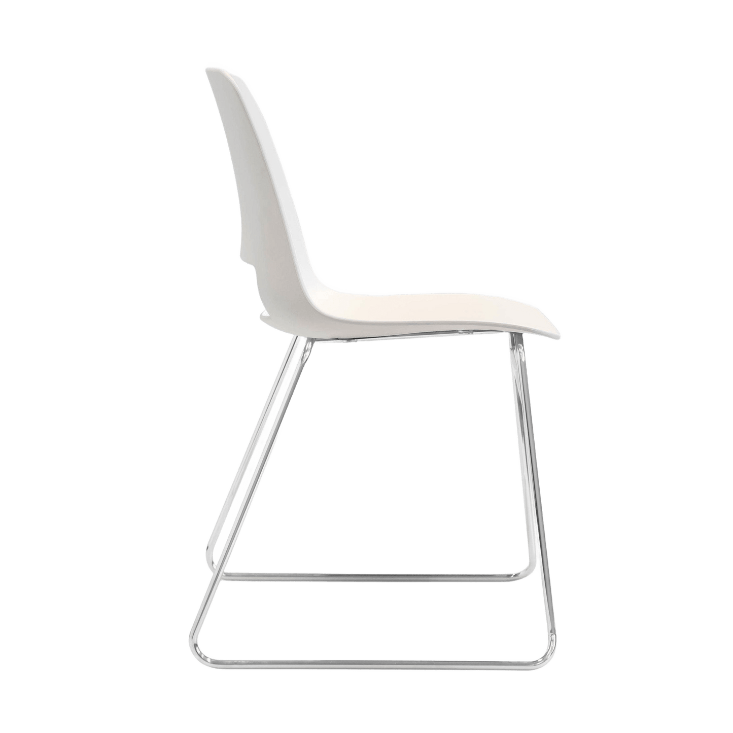 Unica Sled PP Stackable Chair - 8