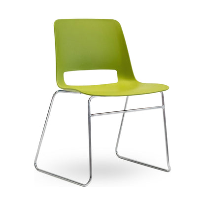 Unica Sled PP Stackable Chair - 16