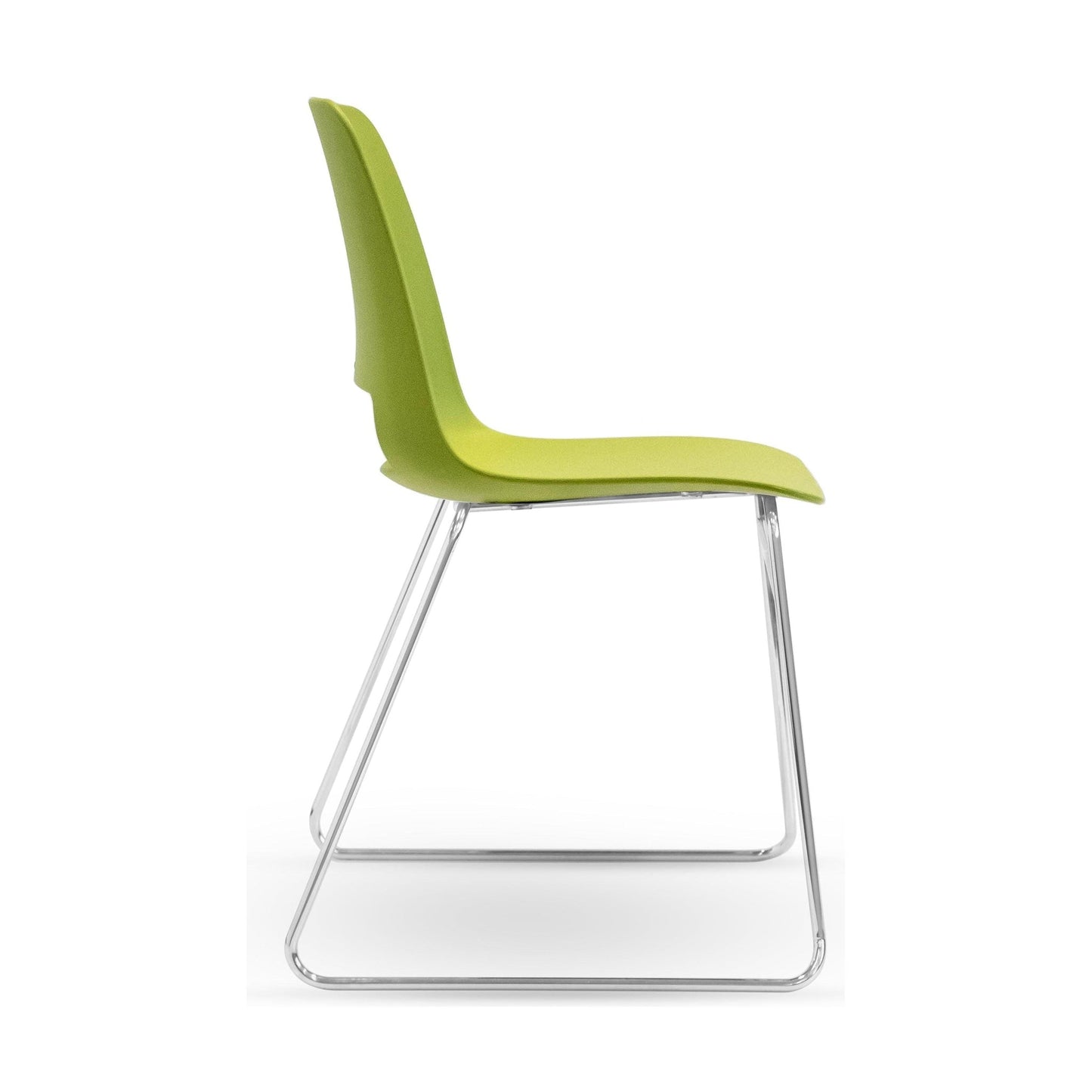 Unica Sled PP Stackable Chair - 17