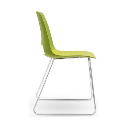 Unica Sled PP Stackable Chair - 17