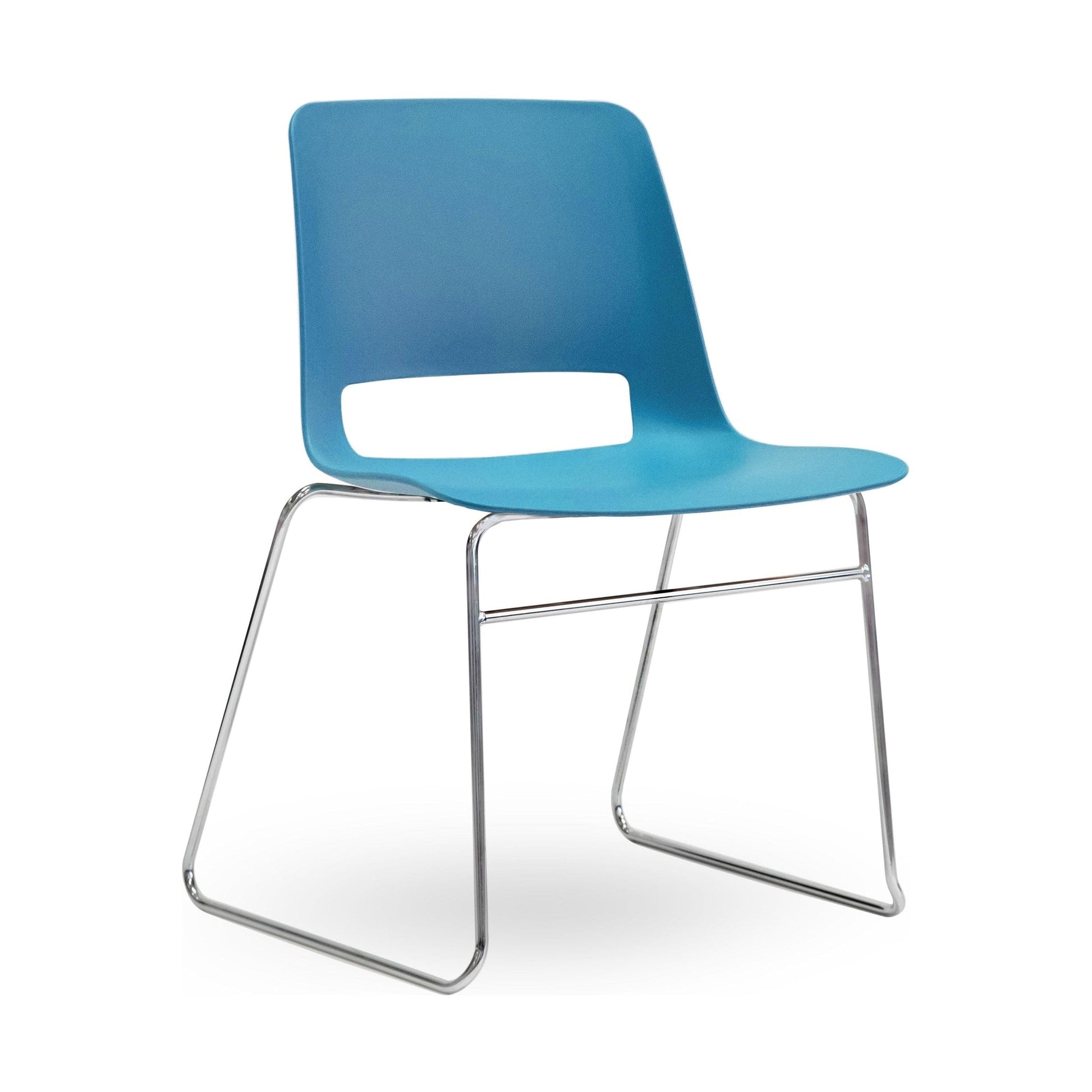 Unica Sled PP Stackable Chair - 14
