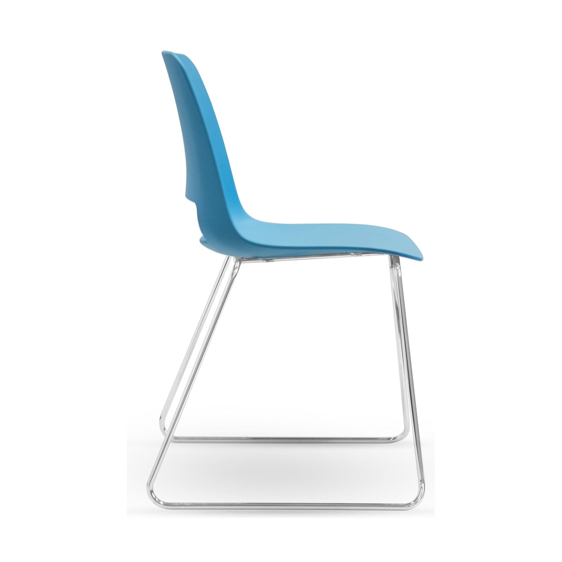 Unica Sled PP Stackable Chair - 15