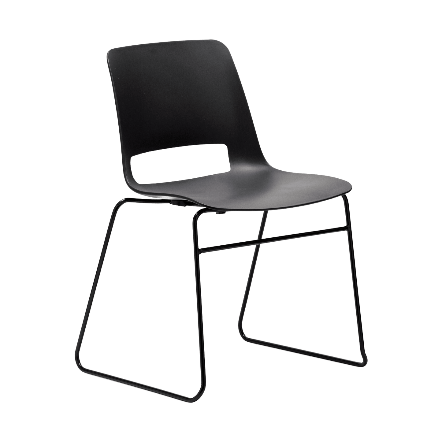 Unica Sled PP Stackable Chair - 10