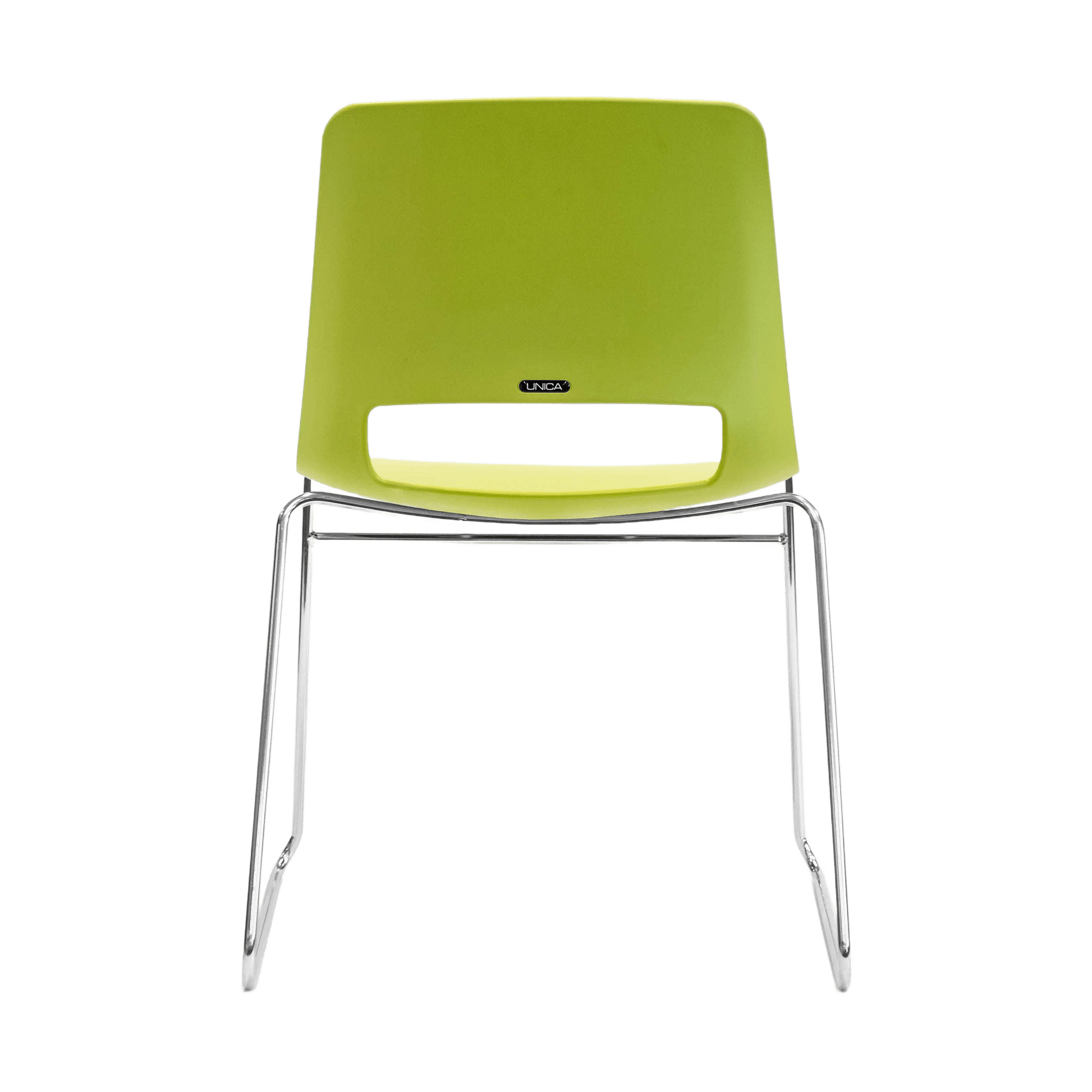 Unica Sled PP Stackable Chair - 4