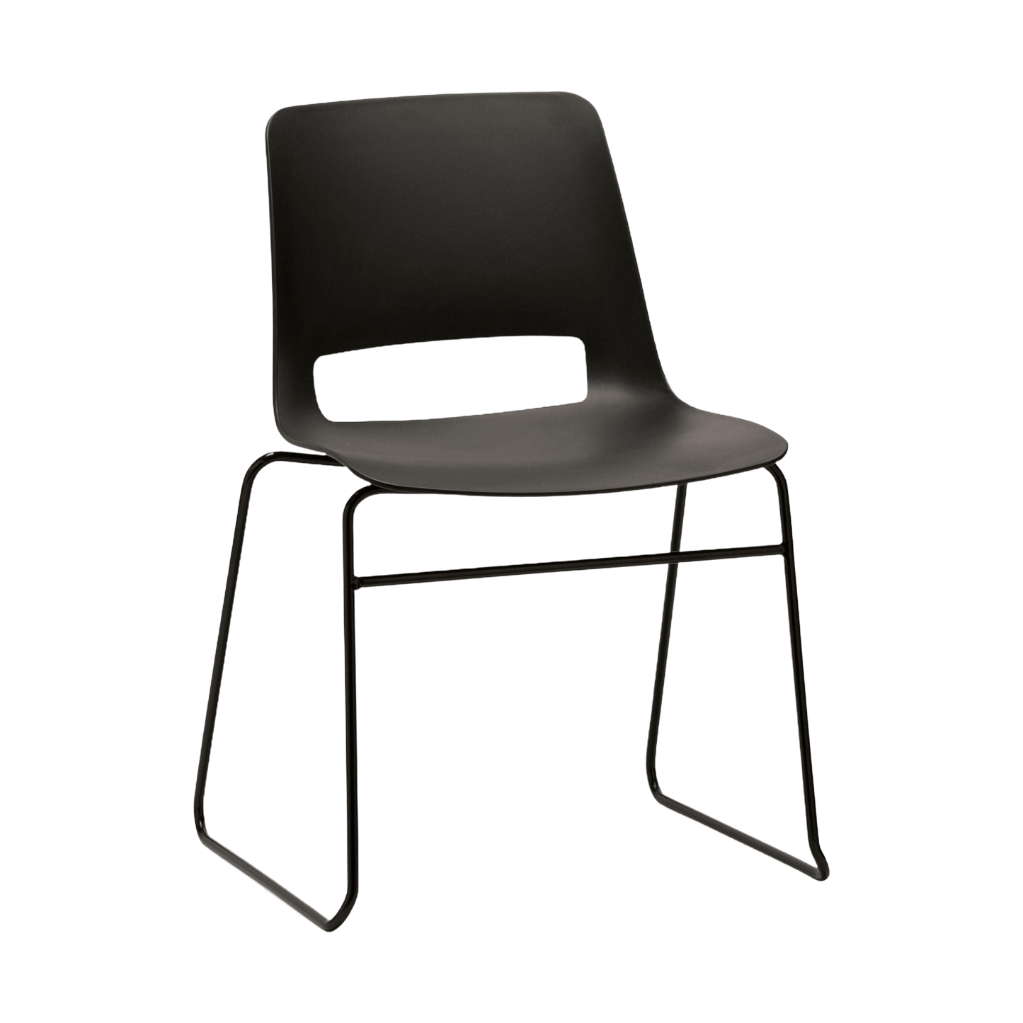 Unica Sled PP Stackable Chair - 1