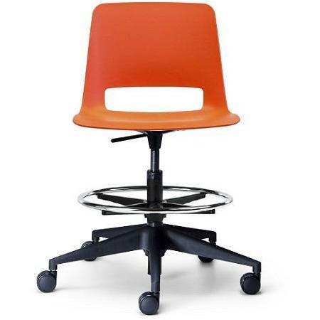 Unica Swivel Drafting Stool PP - Office Furniture Company 