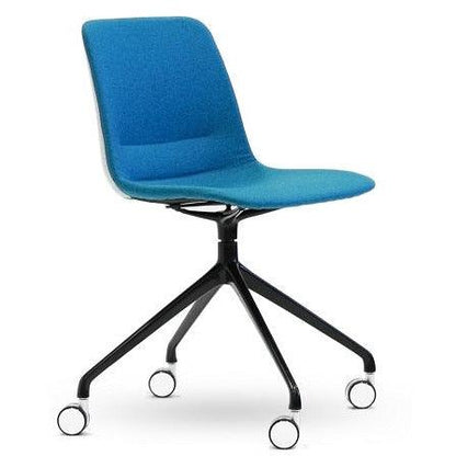 Unica Swivel Upholstered Meeting Chair - Office Furniture Company 