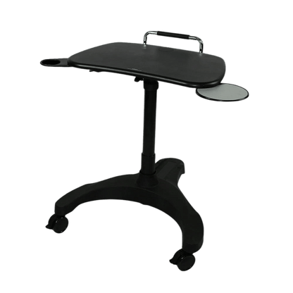 Upanatom Sit Stand Laptop Desk Trolley