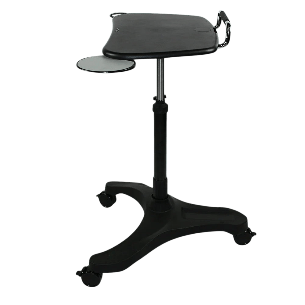 Upanatom Sit Stand Laptop Desk Trolley