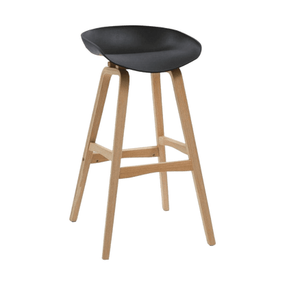 Virgo Bar Stool Black - Office Furniture Company