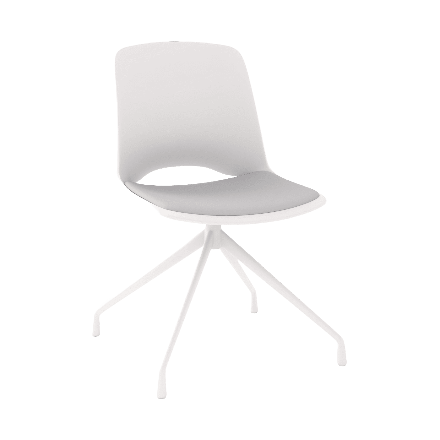 Vista Pivot Meeting Chair White - Office Furniture Company