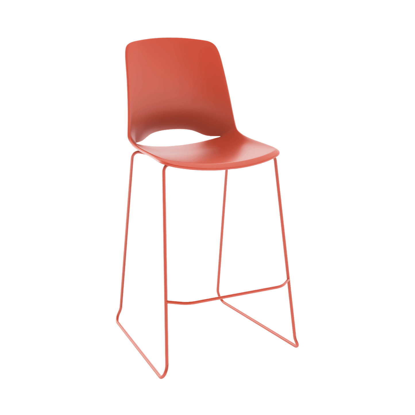 Vista Rise Stool Rust - Office Furniture Company