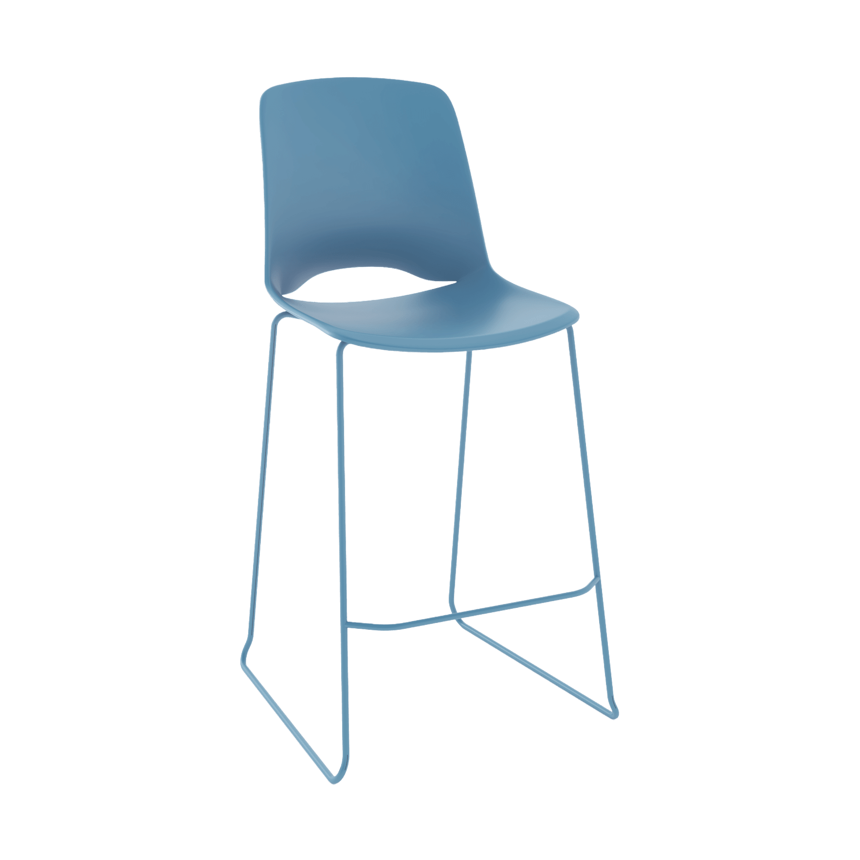 Vista Rise Stool Vista - Blue - Office Furniture Company