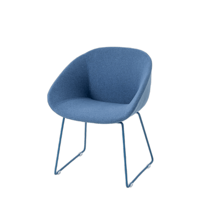 Vista Tub Chair Green (Moss Sunday Fabric) - Office Furniture Company