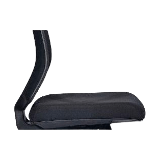Volt Mesh Office Chair Adjustable Arms Black Plastic Base