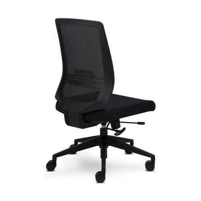 Volt Mesh Office Chair None Black Plastic Base