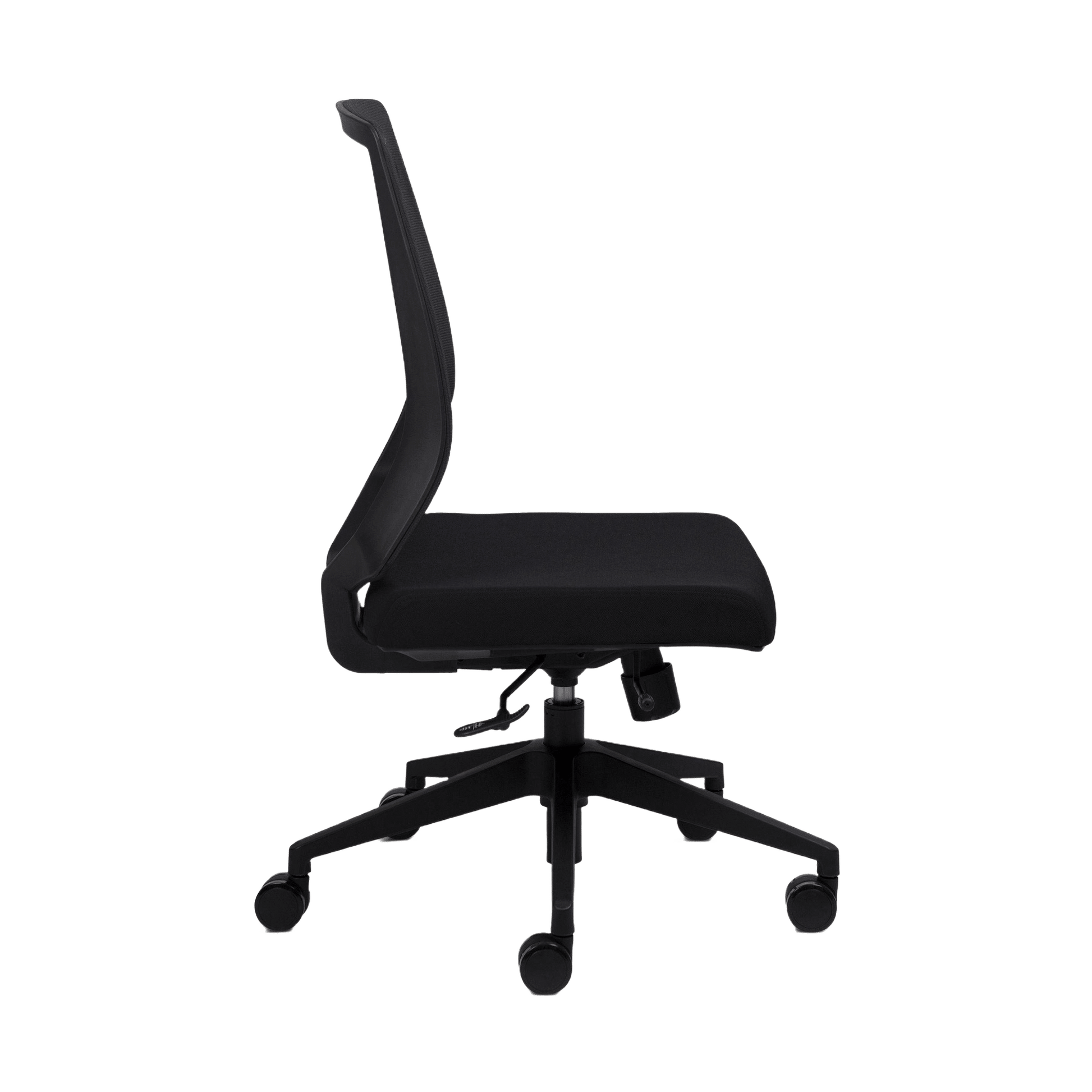 Volt Mesh Office Chair None Black Plastic Base