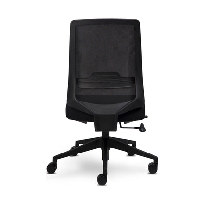 Volt Mesh Office Chair None Black Plastic Base