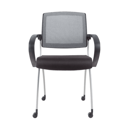 Zoom Foldable Mesh Chair Without Tablet Arm - Office Furniture Company