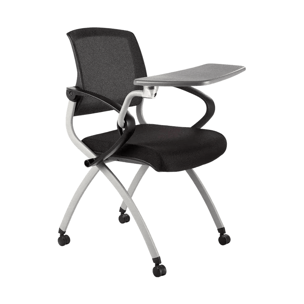 Zoom Foldable Mesh Chair Without Tablet Arm - Office Furniture Company